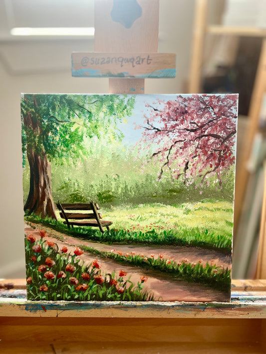 original painting on canvas