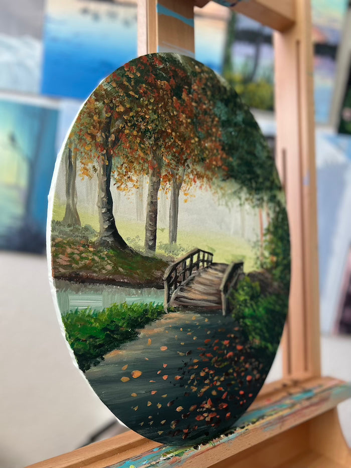 fall landscape artwork